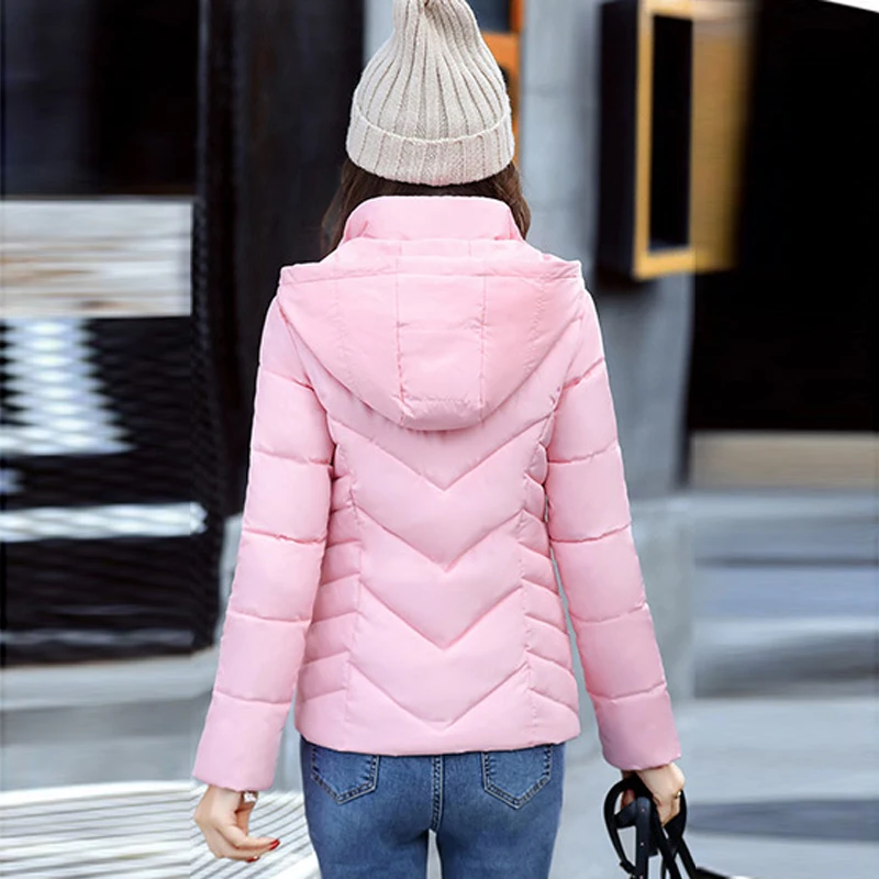 Nouvelle Dames Ciel Noir Courte Mode Parkas 5l17 rouge D'hiver pu Survêtement Chaud La À Plus photo 2xl Color 2017 De Mince blanc Femmes Taille rose Femelle Veste Manteau Capuchon d1AYwdgqC