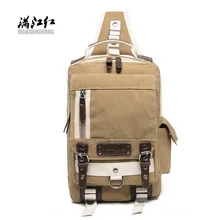 MANJIANGHONG брендовая модная нагрудная сумка мужская сумка для ноутбука Повседневная Мужская вместительная сумка через плечо