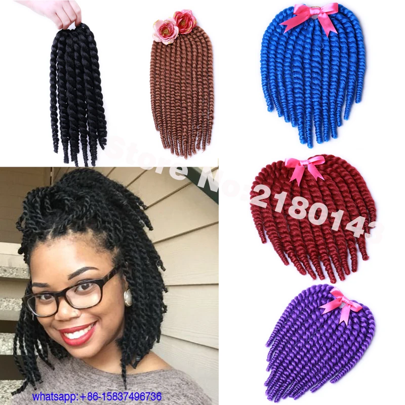 Twist Hair Crochet Braids Hair 75g/Pack Summer Cute Senegalese Twists ...