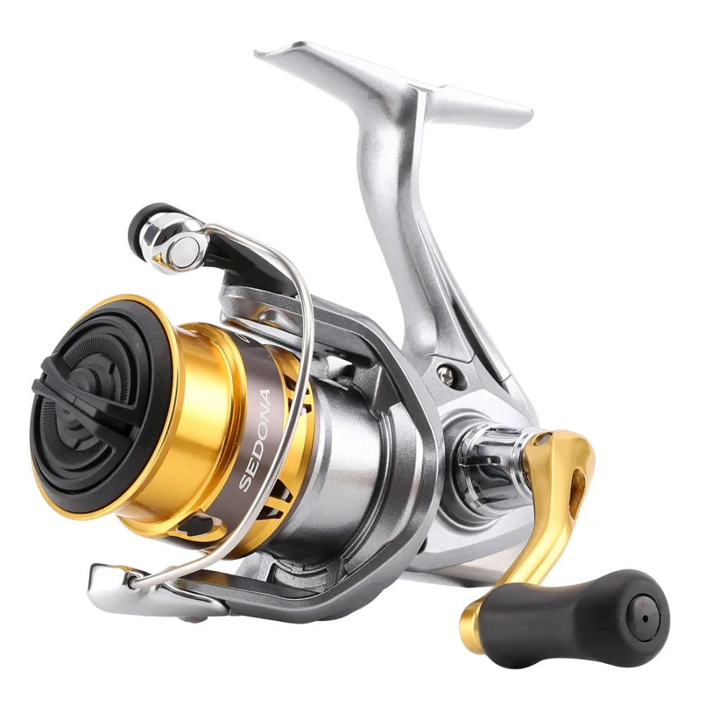 Новая Оригинальная Рыболовная катушка Shimano SEDONA FI C2000HGS C2000S 2500 S с мелкой чашкой, спиннинговая Рыболовная катушка 3+ 1BB G-Free Body, соленая вода, Рыболовная катушка