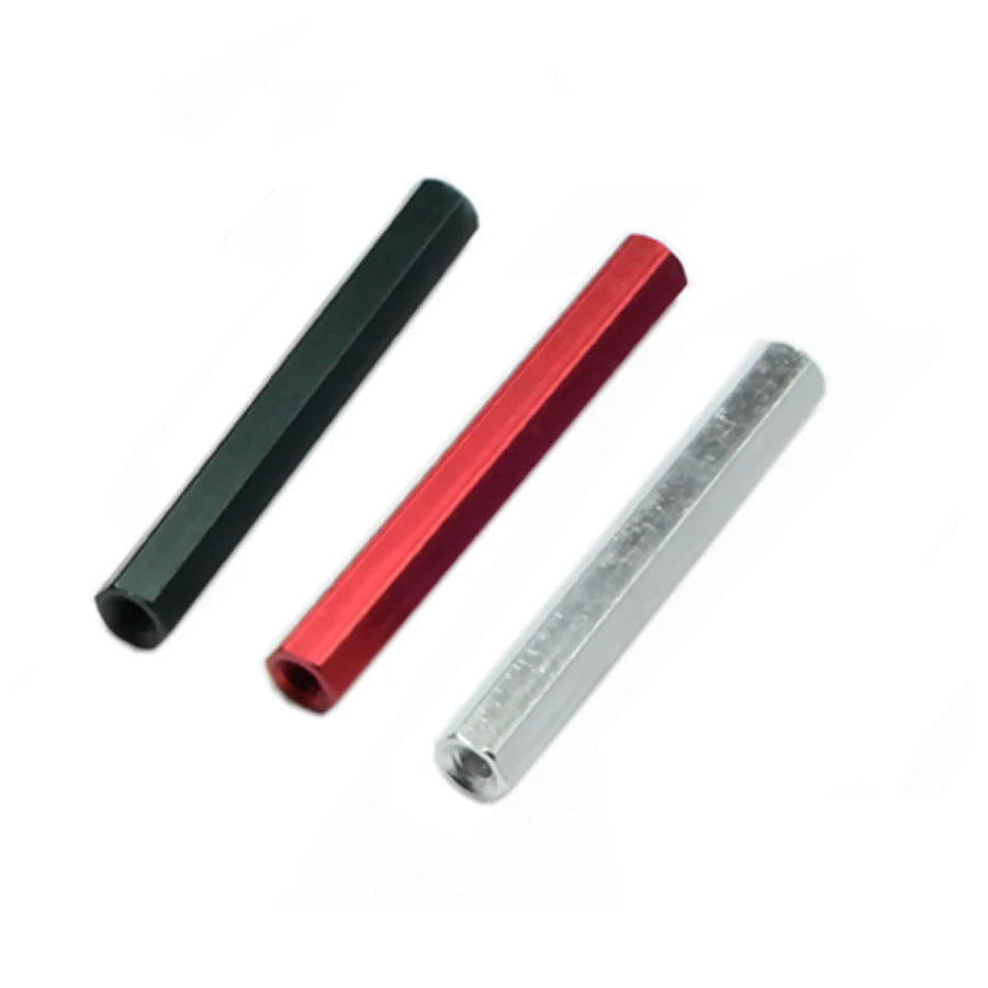 

10Pcs M3*20 M3*22 M3*24-M3*29 Six Corner Spacer Hexagonal Aluminum Column standoff Post Screws for UAV Multi Rotor FPV
