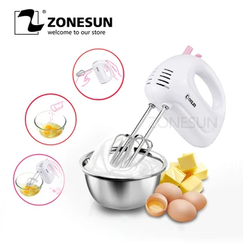 

Household Mini Handheld Electric Mixer Automatic Stirred Bake Ware Dough Mixer Egg Cream Stirrer Kitchen Tools Cake Baking