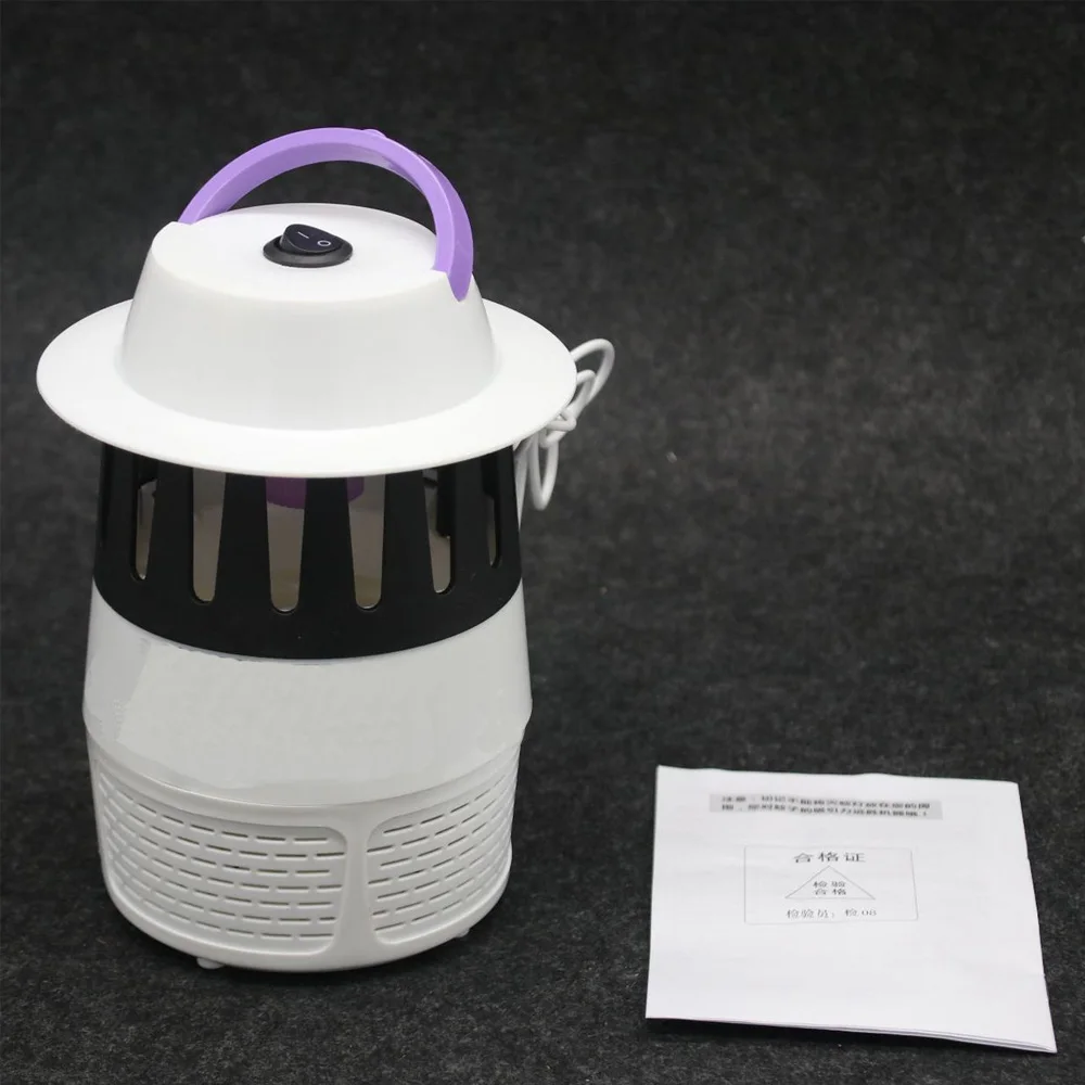 Модный Функциональный USB Mosquito Killer Электрический СВЕТОДИОДНЫЙ Свет летающий Жук Zapper ловушка Catcher лампа УФ лампа
