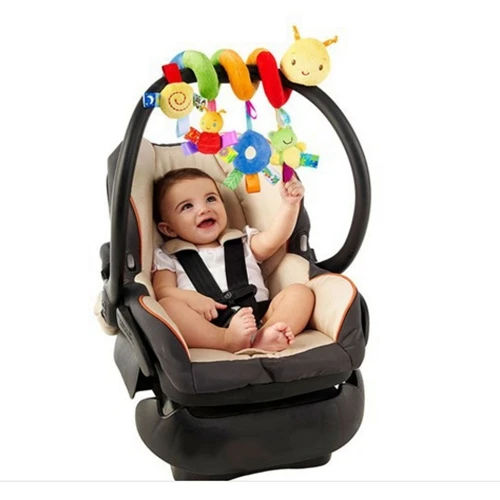 0-12 Months New Baby toy Crib Revolves Around The Bed Stroller Playing Toy Crib Lathe Hanging Baby Rattles