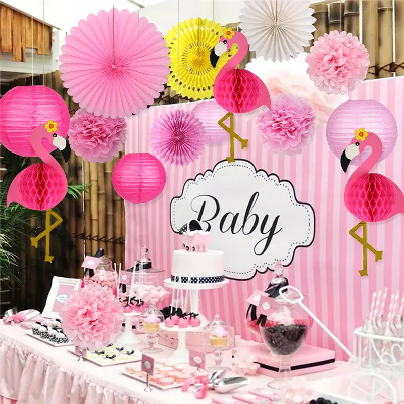 Flamingo Party set 4