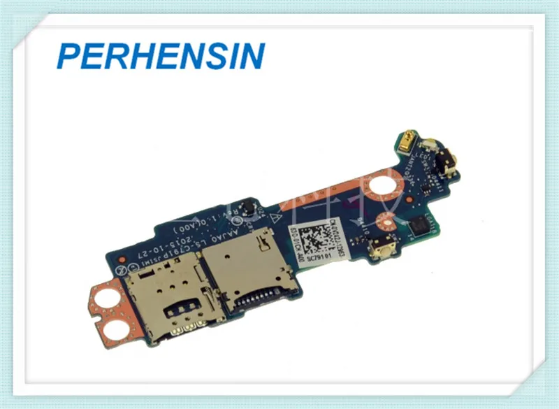 Dell Latitude 11 (5175 5179) Tablet SIM  SD Card Reader Power Button Daughter Circuit Board   SIM   V242J
