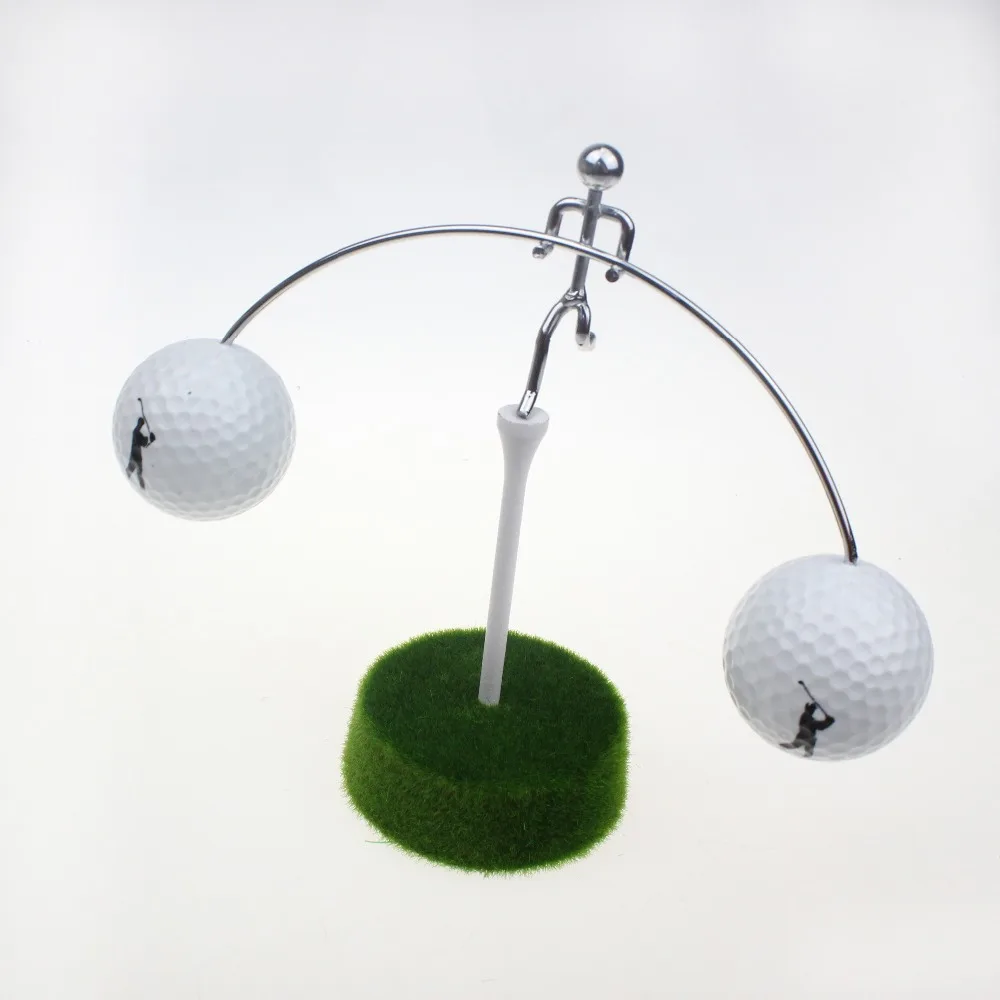 CRESTGOLF Гольф мяч баланс игрушка штангист Гольф Lover подарок Home Decor Украшение стола игрушка Рождественский подарок