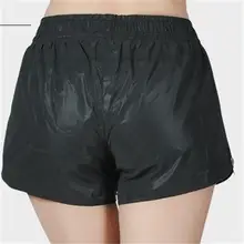 Весна-осень новые Светоотражающие спортивные Шорты женские уличные Бег фитнес yoga водонепроницаемый быстросохнущая Шорты