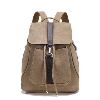 

stacy bag hot sale unisex women men canvas backpack lady man casual travel bags
