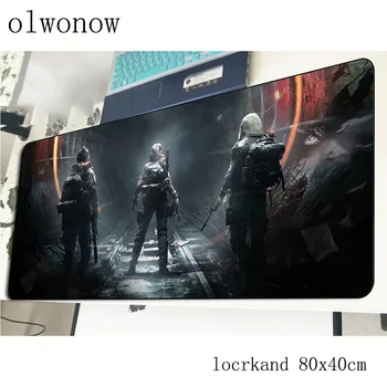 

Tom clancy's The Division mouse pad 80x40cm mousepads gaming mousepad gamer HD pattern personalized mouse pads keyboard pc pad