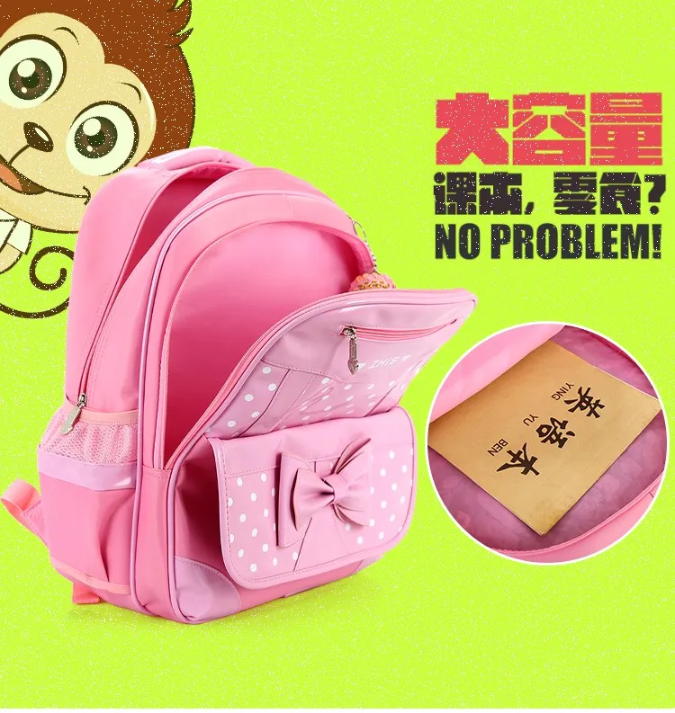2 шт./компл. Высокое качество для девочек 3D детская школьная сумка для детей От 8 до 15 лет студентов Кукла Водонепроницаемый рюкзак для путешествий, сумка большой вместимости
