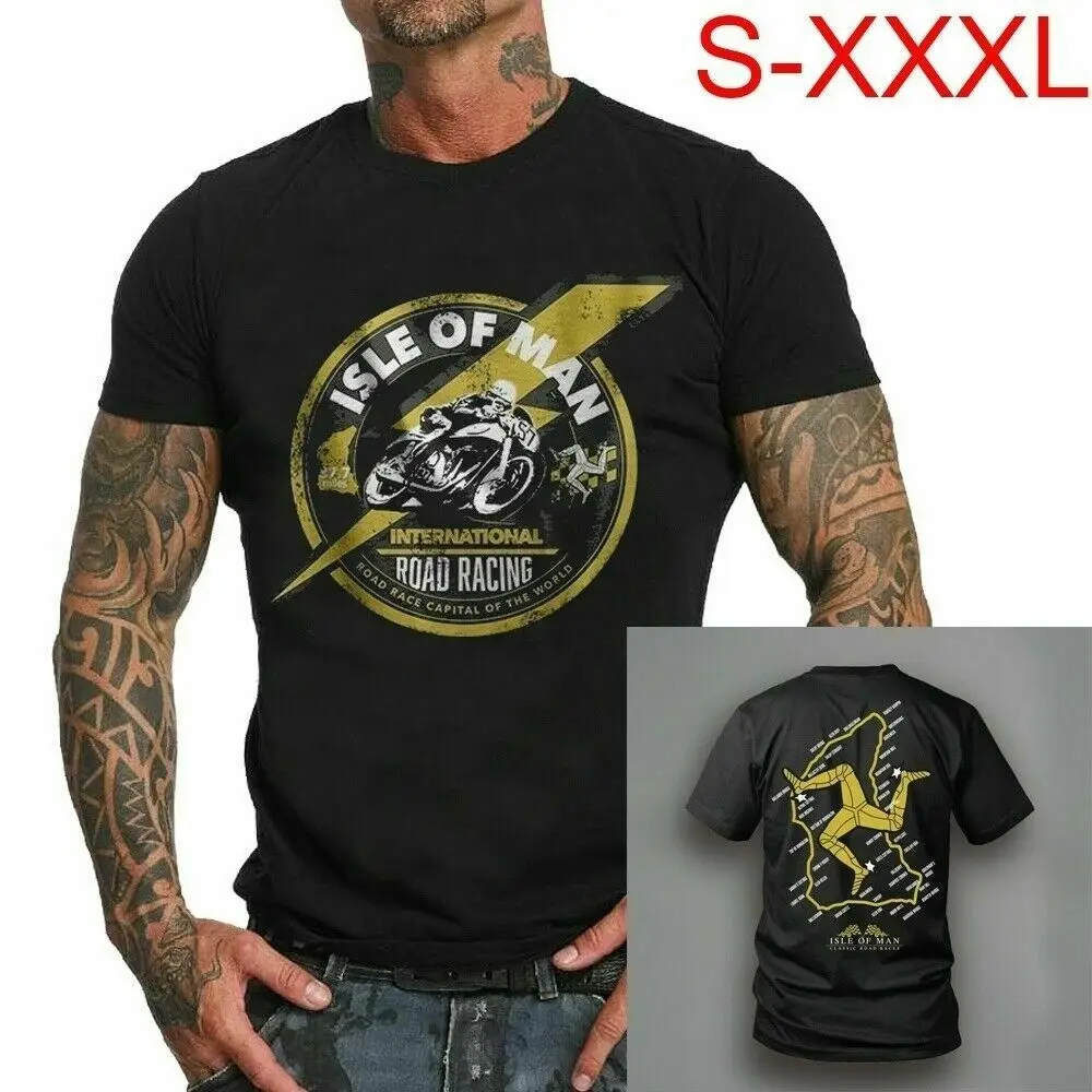 Isle of Man Classic Tt Vintage Road Racing Motorcycle 2019 Hot Sale New Fashion Brand O-Neck Oversize Funny T Shirt Isle of Man Classic Tt Vintage Road Racing Motorcycle 2019 Hot Sale New Fashion Brand O-Neck Oversize Funny T Shirt