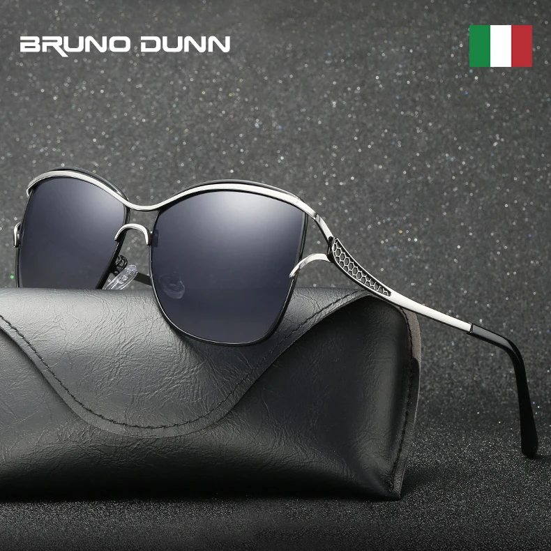 

Bruno Dunn Polarized Sunglasses Women Sunglases Driving Sun Glases zonnebril dames lunette soleil femme oculos de sol feminino