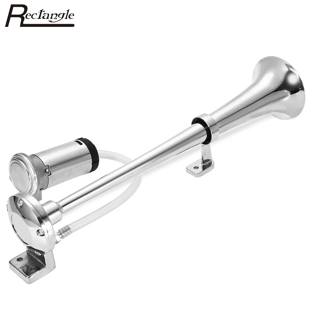 Universal 150DB Single Train Trumpet Car Air Horn Compressor with Super Loud 12V for Truck Lorry Boat Motorcycle Claxon Horns