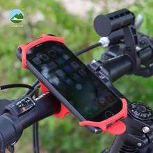 Универсальный велосипедный держатель Onature для телефона от 4 до 5,5 дюймов, ударопрочный и прочный силиконовый руль, крепление для телефона на велосипед
