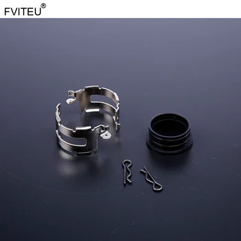 

FVITEU Metal Clamp kit fit Exhaust Pipe for 1/5 HPI Baja 5b ss 5t 5sc Rovan King Motor