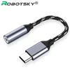 Robotsky Type C to 3.5mm Jack Earphone Cable USB Type-C 3.5 AUX Headphone Adapter for Huawei Mate 10 P20 Xiaomi Mi 6 6X Mix 2s ► Photo 1/6