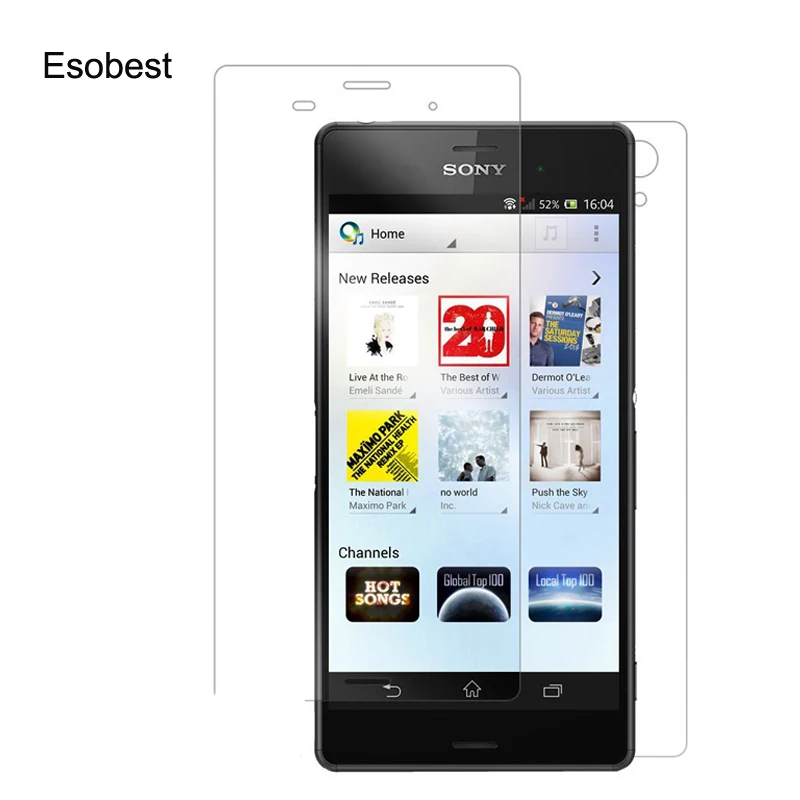 Esobest 10 шт. полноразмерная матовая пленка для экрана Sony Xperia Z5 Z4 Z3 Z2 Z1 Mini z3 compact L39H Z L36H