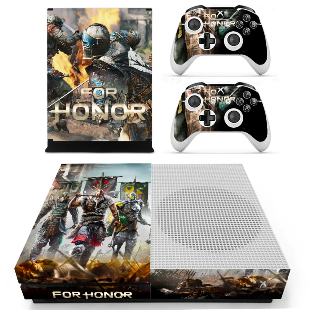 Game for Honor Skin Sticker Decal For Microsoft Xbox One S Console and
