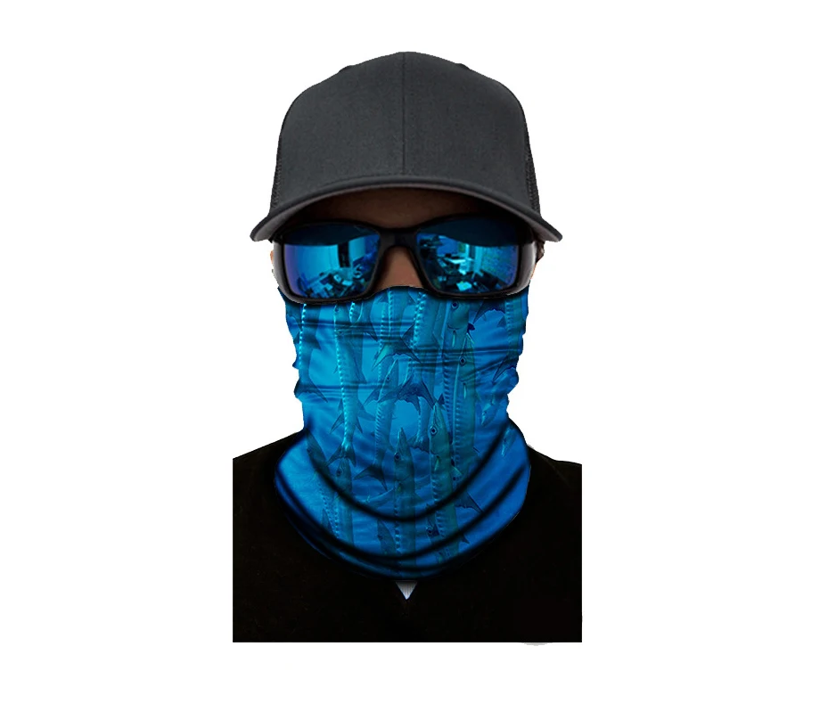 Motorcycle Shield Mask Hiking Riding Micro Fiber Multifunction Skull Magic Mask Seamless For Men Windproof Pirate Cap_01 (8)