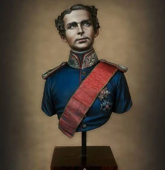 

1/12 Resin Figure Bust Model Ludwig II King X146