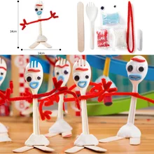 1/2/3/4/5 шт., с изображением героев мультфильма «История игрушек», 4 Forky детская Ремесло Искусство ручной работы DIY Forky Фигурки игрушки детские развивающие игрушки Brinquedo