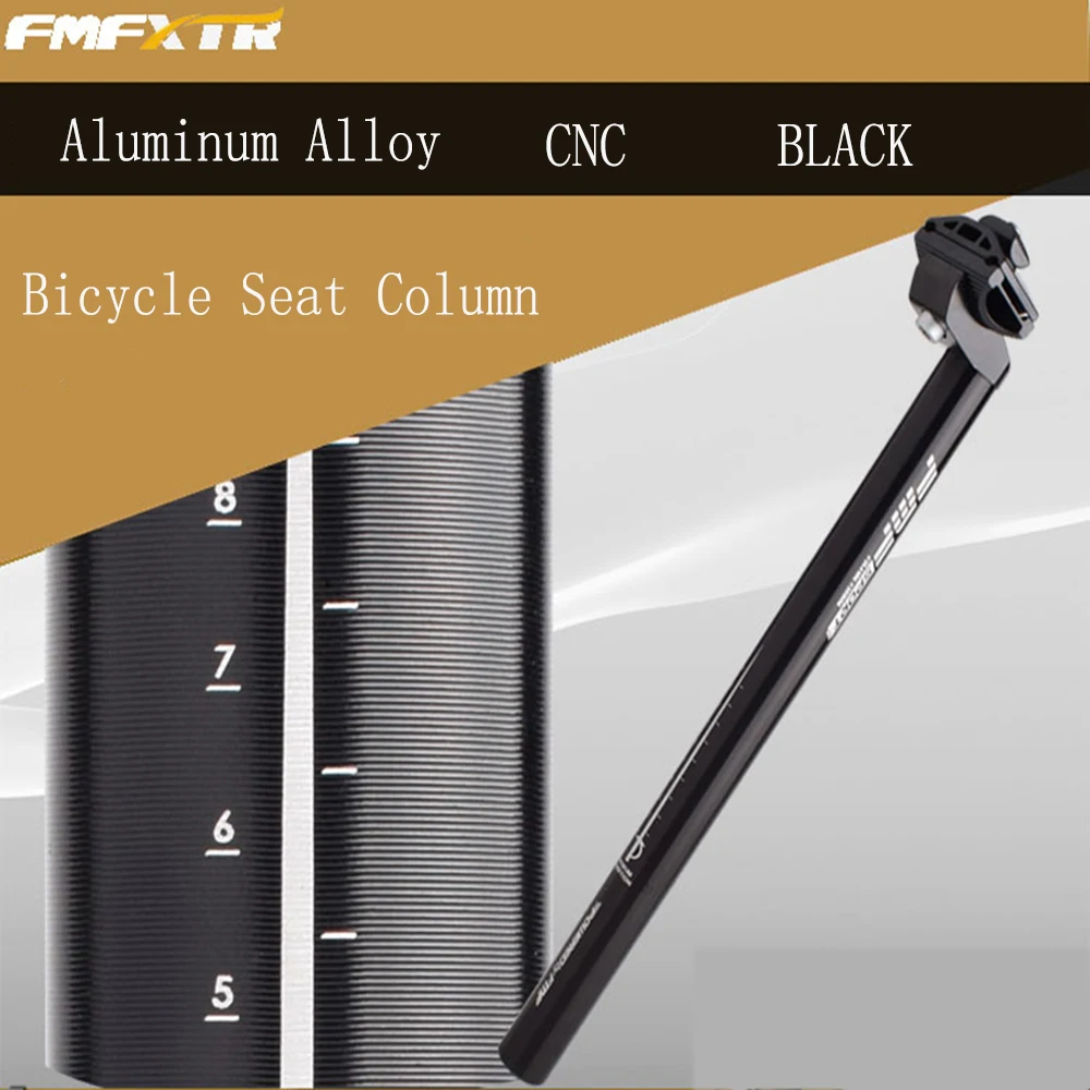 

Bike Seatpost Bicycle Wire Anti-slip Head Seat Post Tube CNC Aluminum Alloy 25.4-33.9*350/550MM Anti-slip Reinforcement Parts
