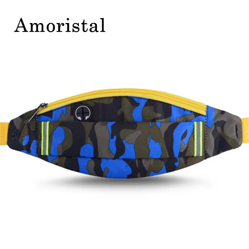 

Camouflage Waist Bag High Quality Travel Waist Pouch Belt Money Wallet Bags Passport Change Safe Strap Waterproof Belt Bag B129