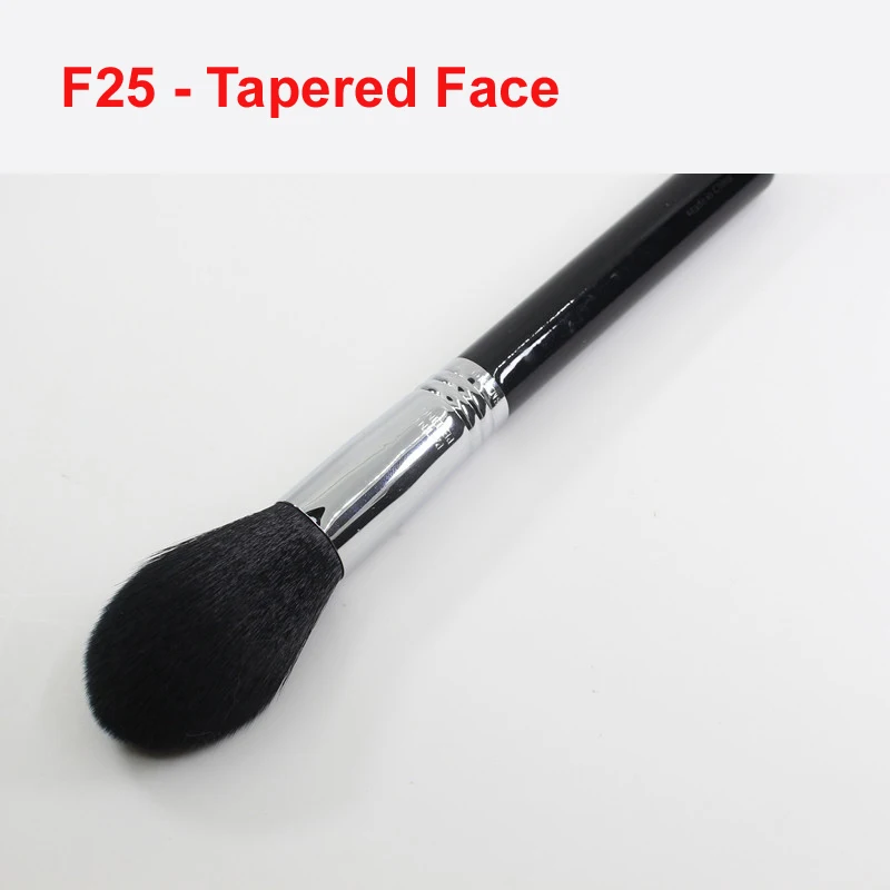 Si-SERIES кисти для лица-пудра Румяна контурный хайлайтер консилер Кабуки-Высокое качество синтетические кисти для макияжа блендер инструмент - Handle Color: F25 TAPERED FACE