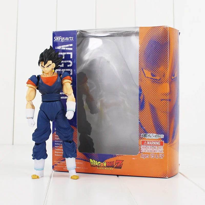 

18CM Dragon Ball Z Vegetto Model toy Super Saiyan PVC model Toys