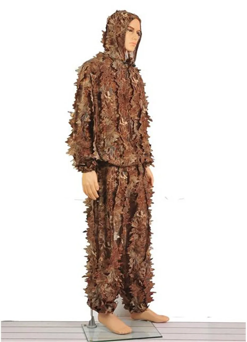 

New product Desert python boa snake pattern camouflage Wildfowling hunting clothes 3D ghillie suit Suitable for Summer Autumn