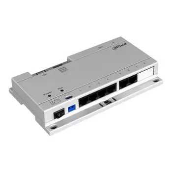 

DH DOORPHONE SWITCH 6PORT POE for IP Intercom VTNS1060A