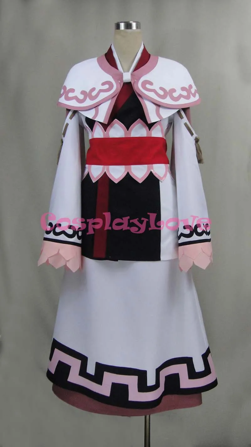 Utawarerumono The False Mask Itsuwari no Kamen Rurutie Cosplay Costume (8)