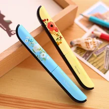 Студенческие дети скрытые креативные ручки дизайн студенческие безопасные ножницы для резки бумаги офисные школьные принадлежности с крышкой дети