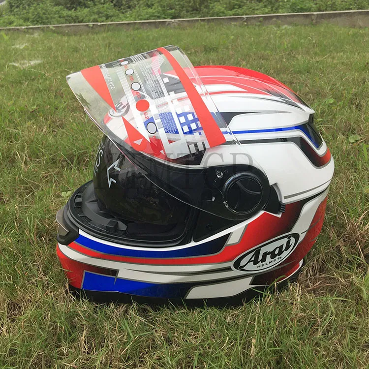 Скидка ARAI moto rcycle шлем casco de moto кафе шлем для гонщика полное лицо двойная линза козырек capacetes de moto ciclista, Capacete