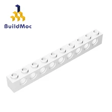 Buildmoc Compatibel Assembleert Deeltjes 2730 1X10 Voor Bouwstenen Onderdelen Diy Logo Educatief Creative Gift Speelgoed