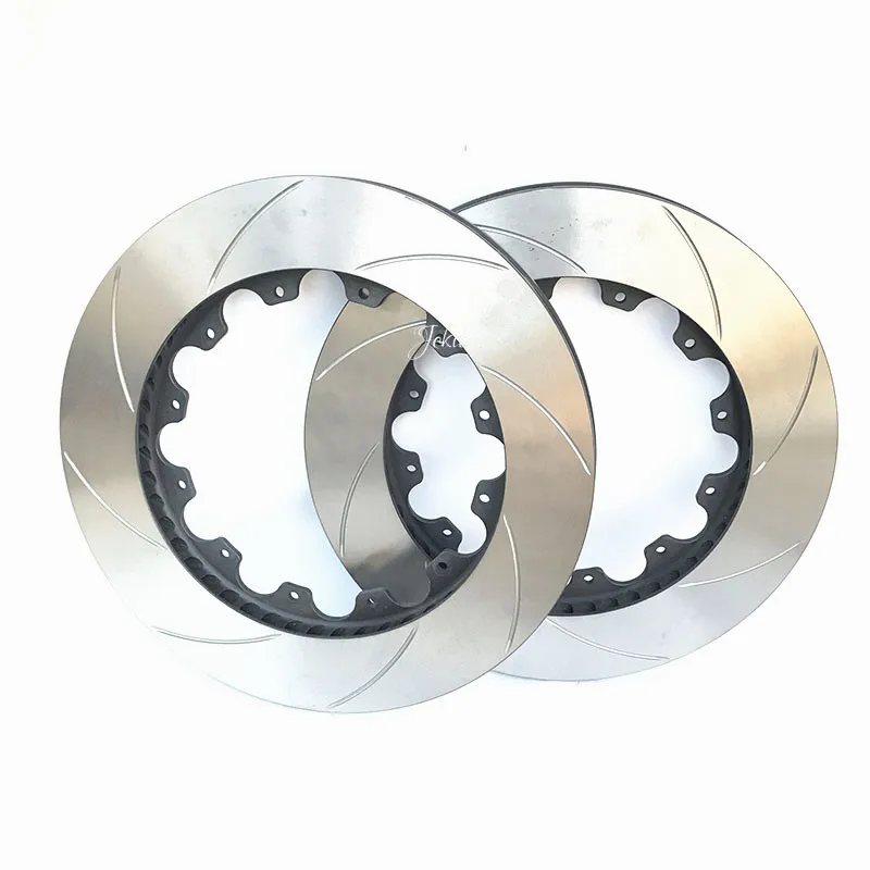 

Jekit Brake complete set for JK5200 brake system included calipers/center hat/bracket/line/pads for E46 m3 rim wheel 17 inches