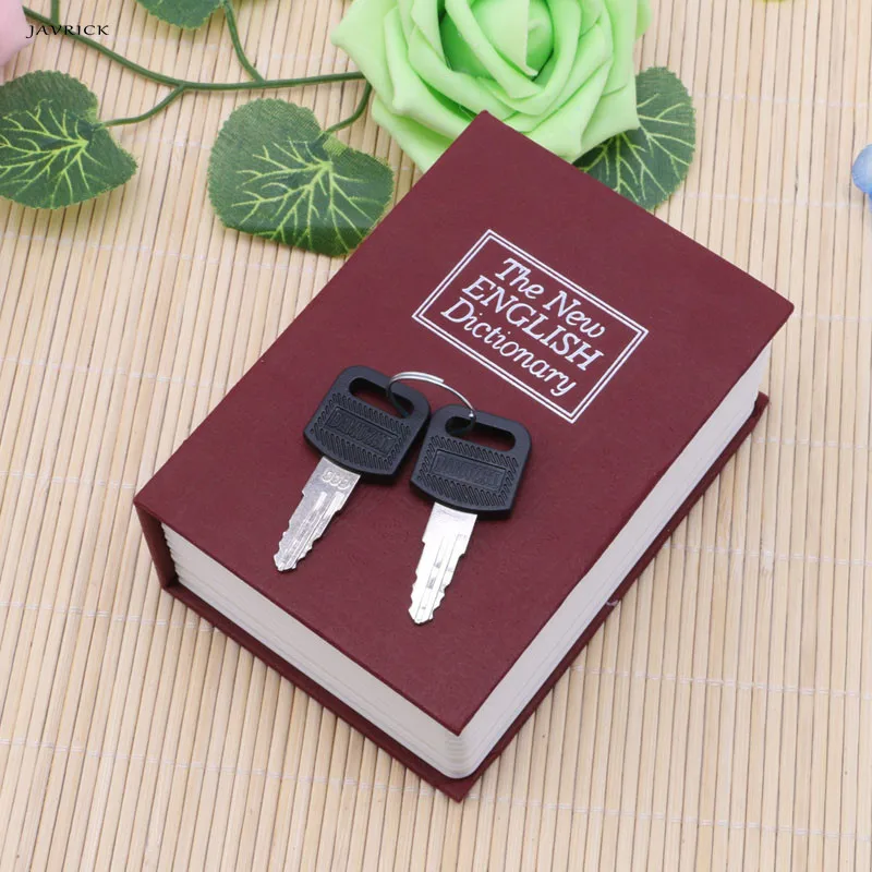 JAVRICK мини Домашняя безопасность, книга, безопасный наличные ювелирные изделия, ящик для хранения ключей, горячая распродажа
