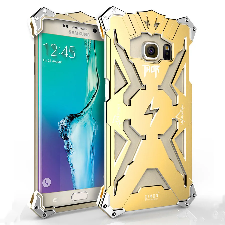 Металлический Алюминиевый Чехол для Samsung Galaxy A7 A8 S7 Edge A5/A7 роскошный Тор жесткий Броня J3 Pro C5 C7/C7 Pro S8/S8 Plus чехол