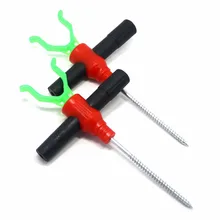 SAMSFX Ice Рыбалка гвозди шнеков штырь для палатки держатель спираль дрель W/стержень стойки отдых поддержка стенд полюс снасти Box интимные аксессуары