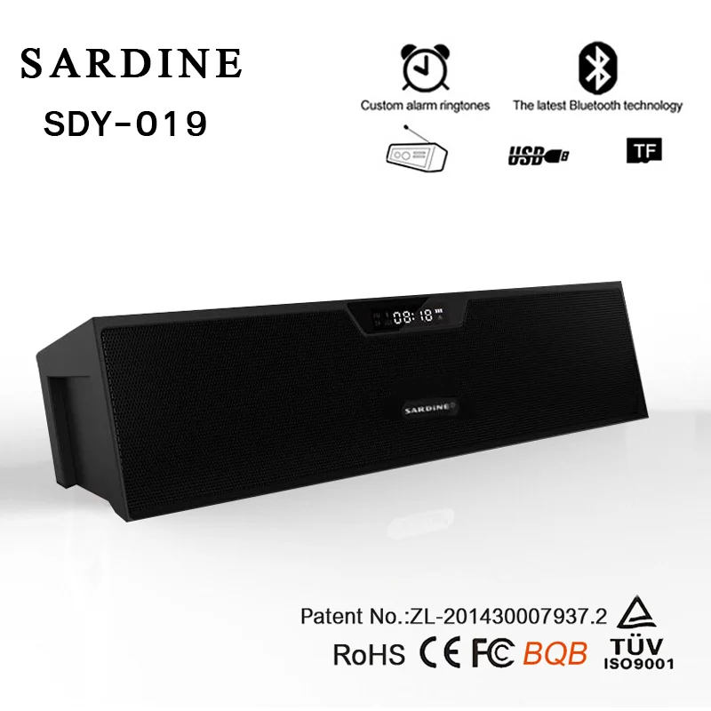 Беспроводная Bluetooth колонка FM радио 10 Вт|speaker sd card|sardine sdy-019bluetooth speaker fm radio |