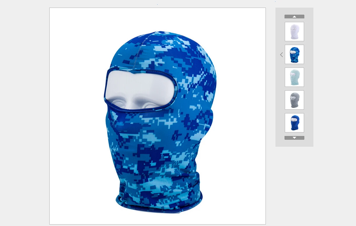 США Балаклава маска для всего лица мотоциклетная Лыжная маска для защиты лица на открытом воздухе шлем - Цвет: Темно-синий