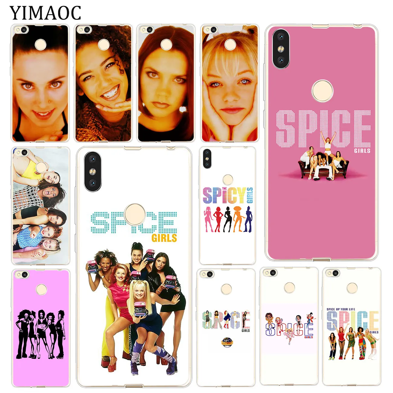 

YIMAOC spice girls Soft Silicone Phone Case for Xiaomi Mi 9 9T CC9 CC9E A3 Pro 8 SE A2 Lite A1 pocophone f1 MiX 2S MAX 3 MI9 MI8