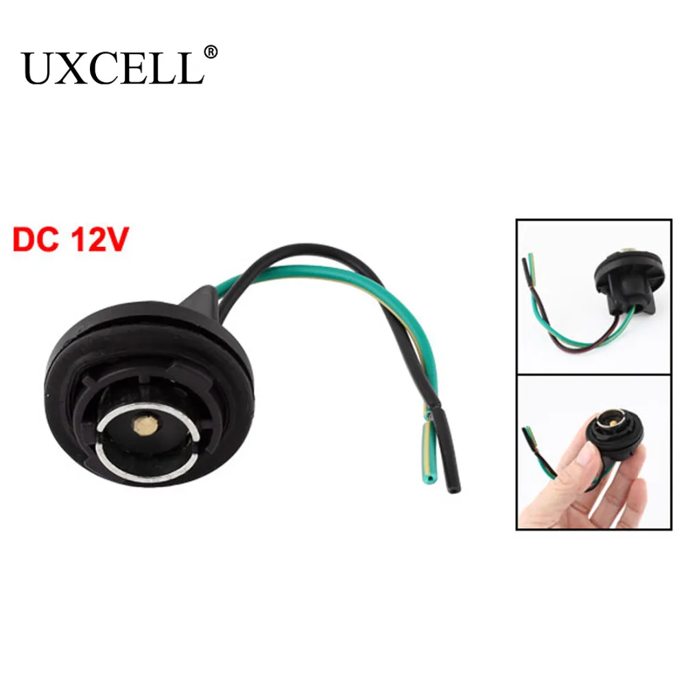 UXCELL DC 12V BA15S T11 светодиодный лампы поворота светильник 2 Жгут проводов адаптера