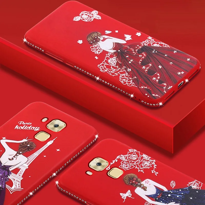 Heyjingles чехол для Huawei Nova plus Чехол Мягкий довольно протектор maimang 5 G9 плюс юбка