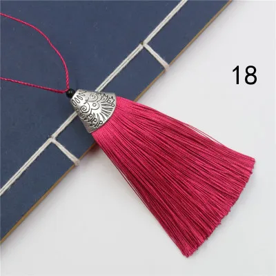 8CM/tassels/earrings accessories/Fish mouth cap tassels/jewelry accessories/jewelry findings/jewelry materials 10pcs/bag LS001 - Цвет: 18