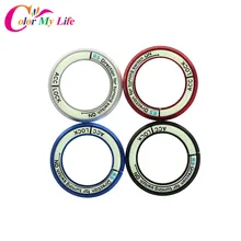 1 Piece Car Stickers Luminous Ignition Key Ring Switch Cover Trim Sticker for Toyota Corolla 2014 2015 2016 Accessories