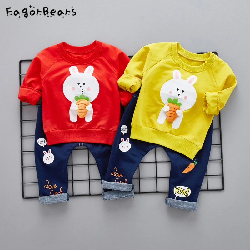 Baby Casual Clothing Sets Spring Autumn New Children's Clothing