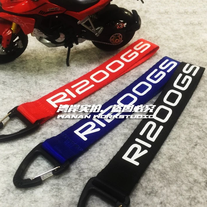 

MOTO GP Cycling Racing Creative PVC Keychain Key Ring for ADV R1200GS 16x2.5cm