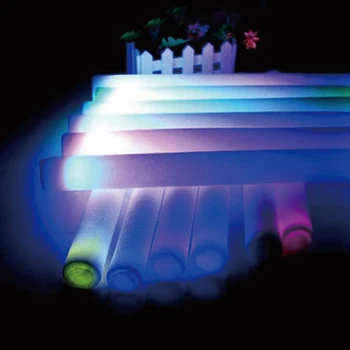 

glow stick LED Foam Stick Colorful 48cm white Green Blue Light-Up Stick Festival Party Decoration Concert Prop Bar 20pcs
